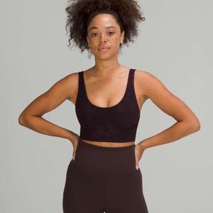 Reversible Align Bra - Diamond Dye Cassis Black / Cassis